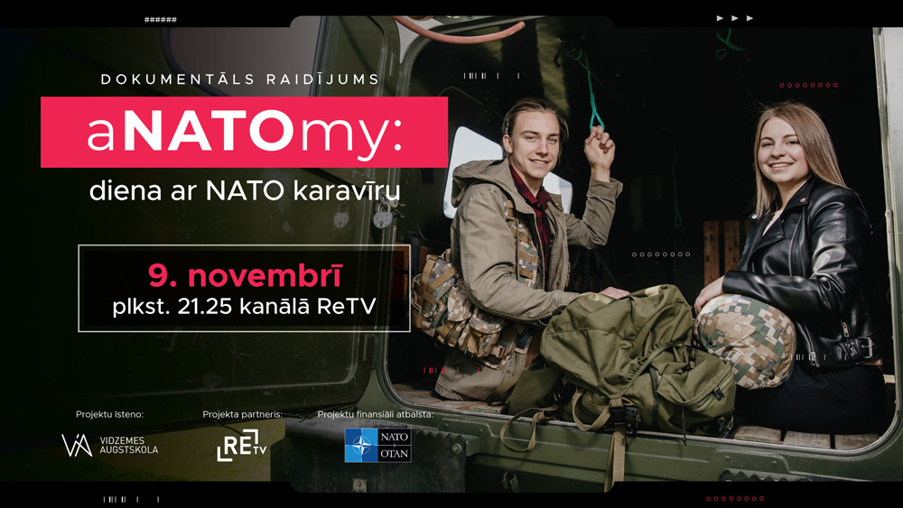 aNATOmy: diena ar NATO karavīru