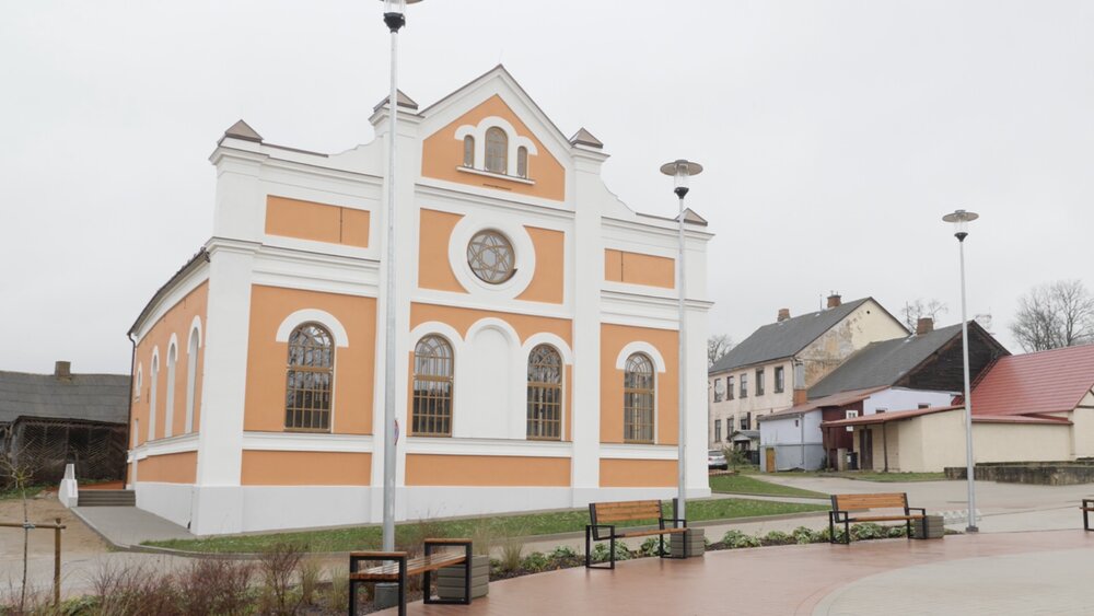 Atjaunotajā Sabiles sinagogā  izveidots mūsdienu mākslas un kultūras centrs