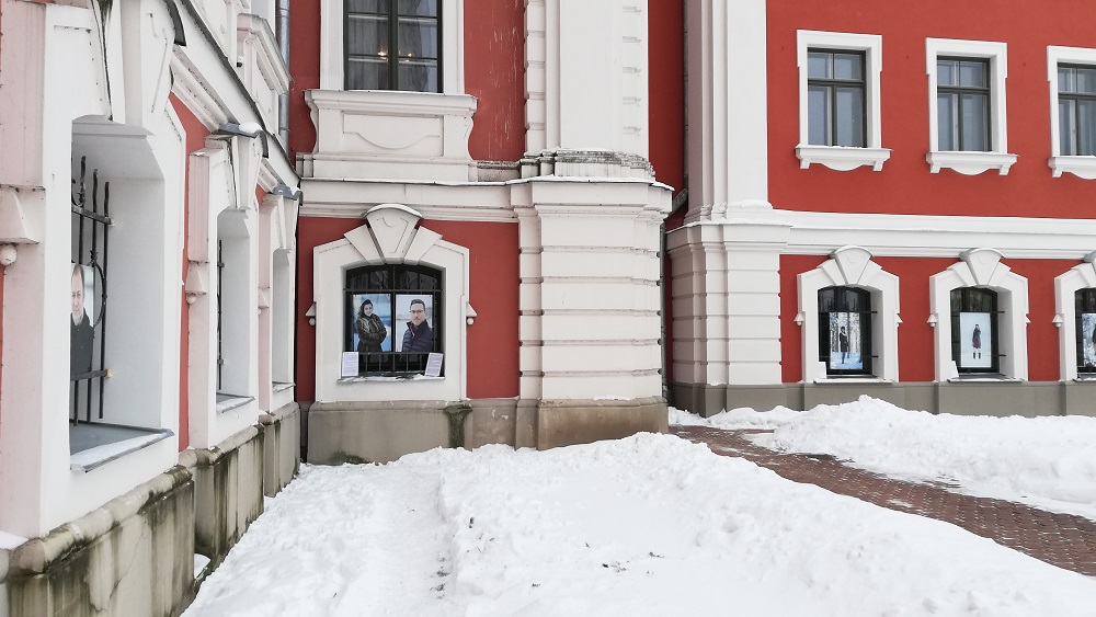 Jelgavā atklāta  brīvdabas fotogrāfiju izstāde ''Ziemas stāsti''
