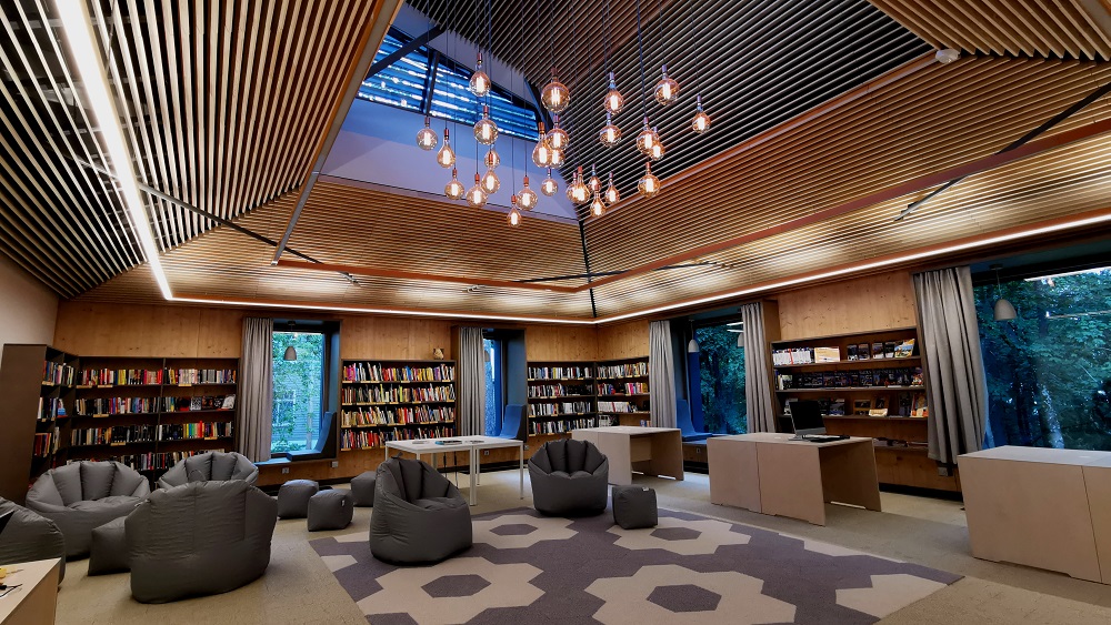 Ogres bibliotēka – lielākā koka konstrukciju pasīvā ēka Latvijā