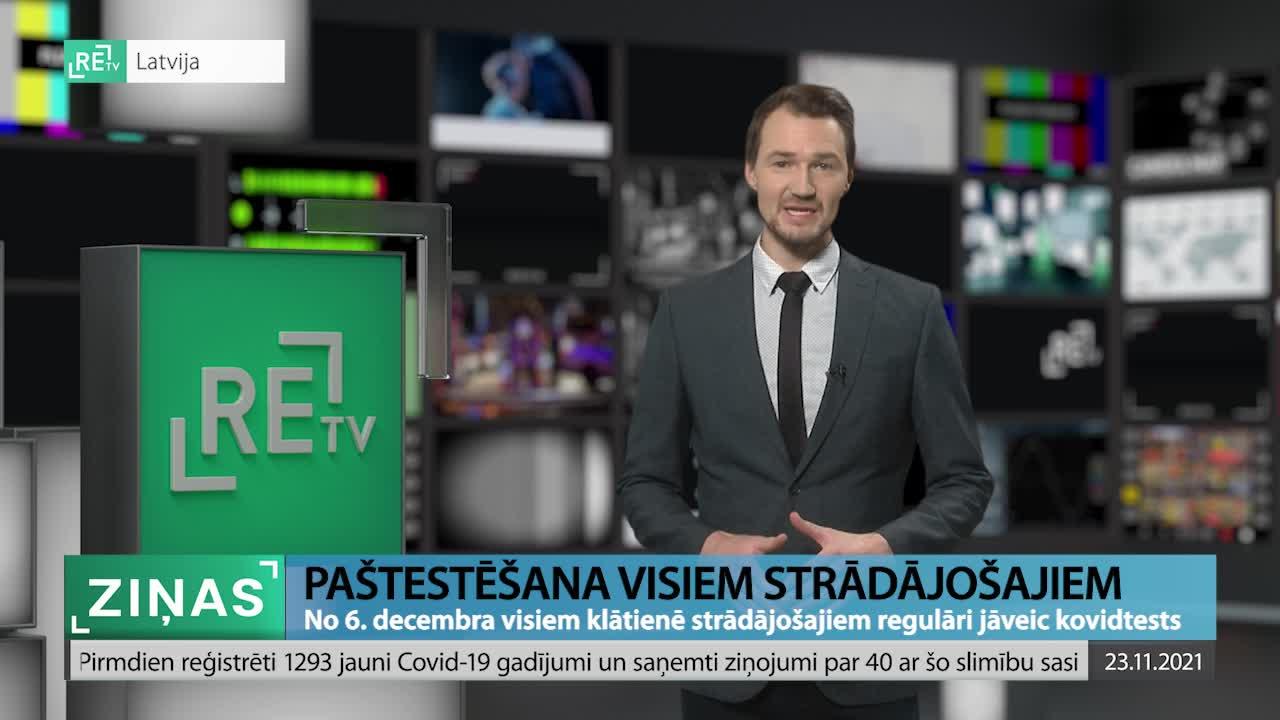 ReTV Ziņas (23.11.2021.)