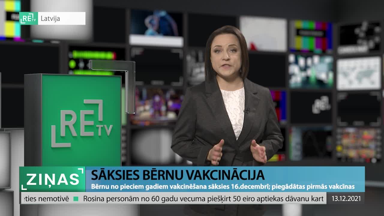 ReTV Ziņas (13.12.2021.)