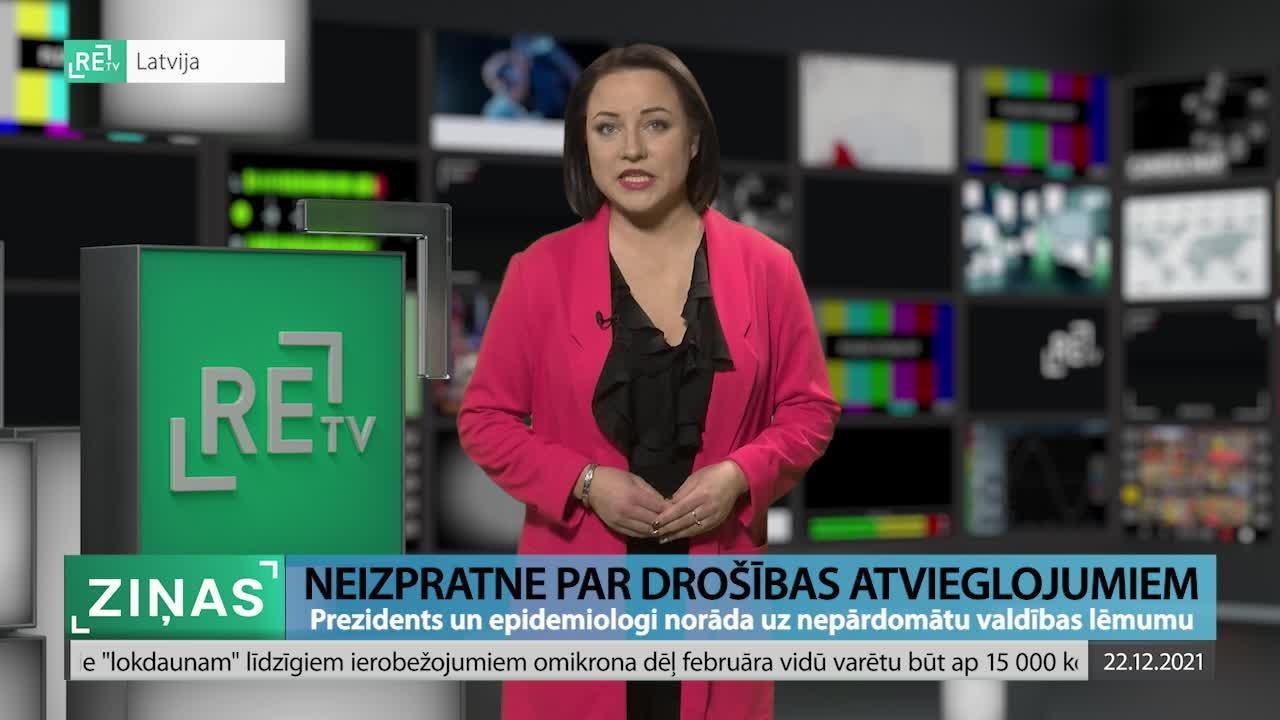 ReTV Ziņas (22.12.2021.)