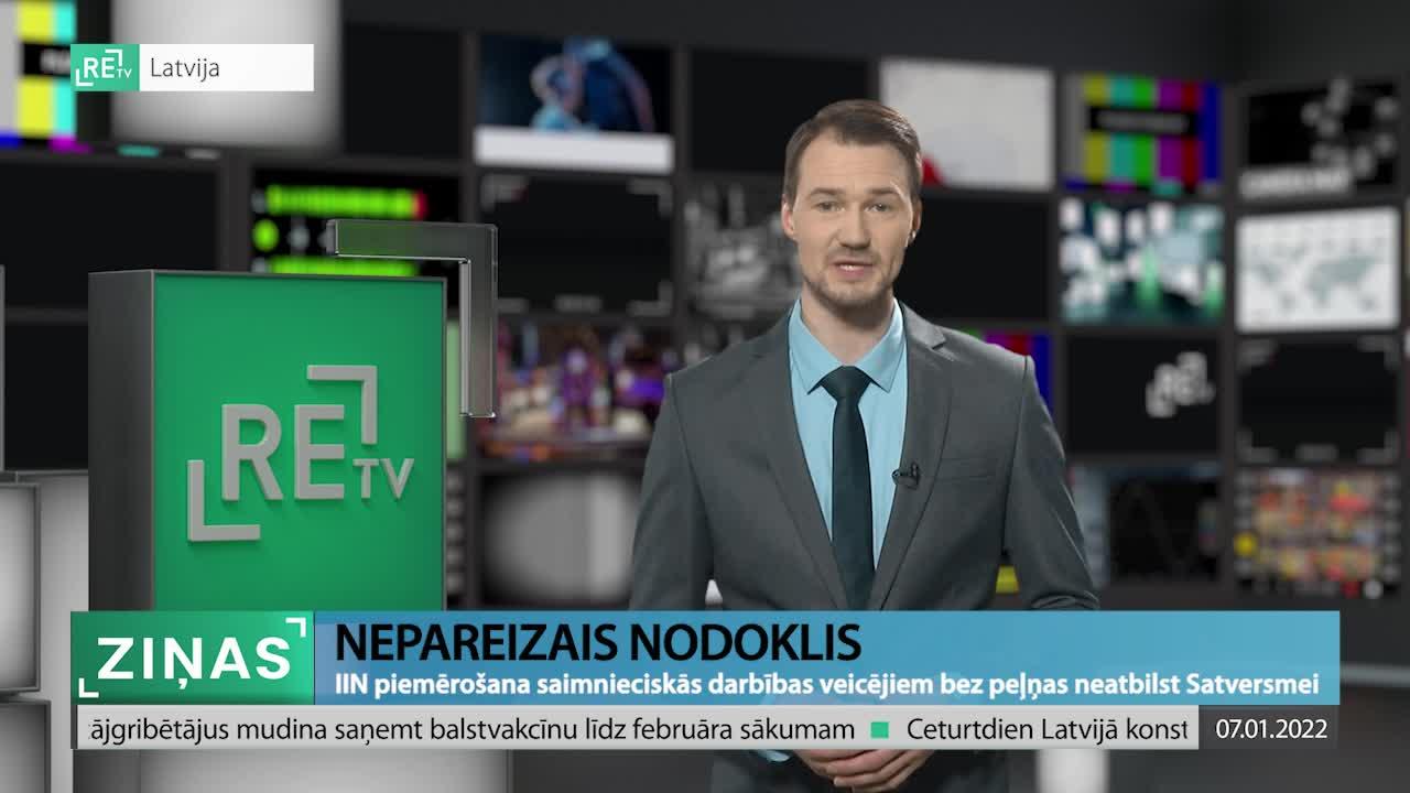ReTV Ziņas 19.00 (07.01.2022.)