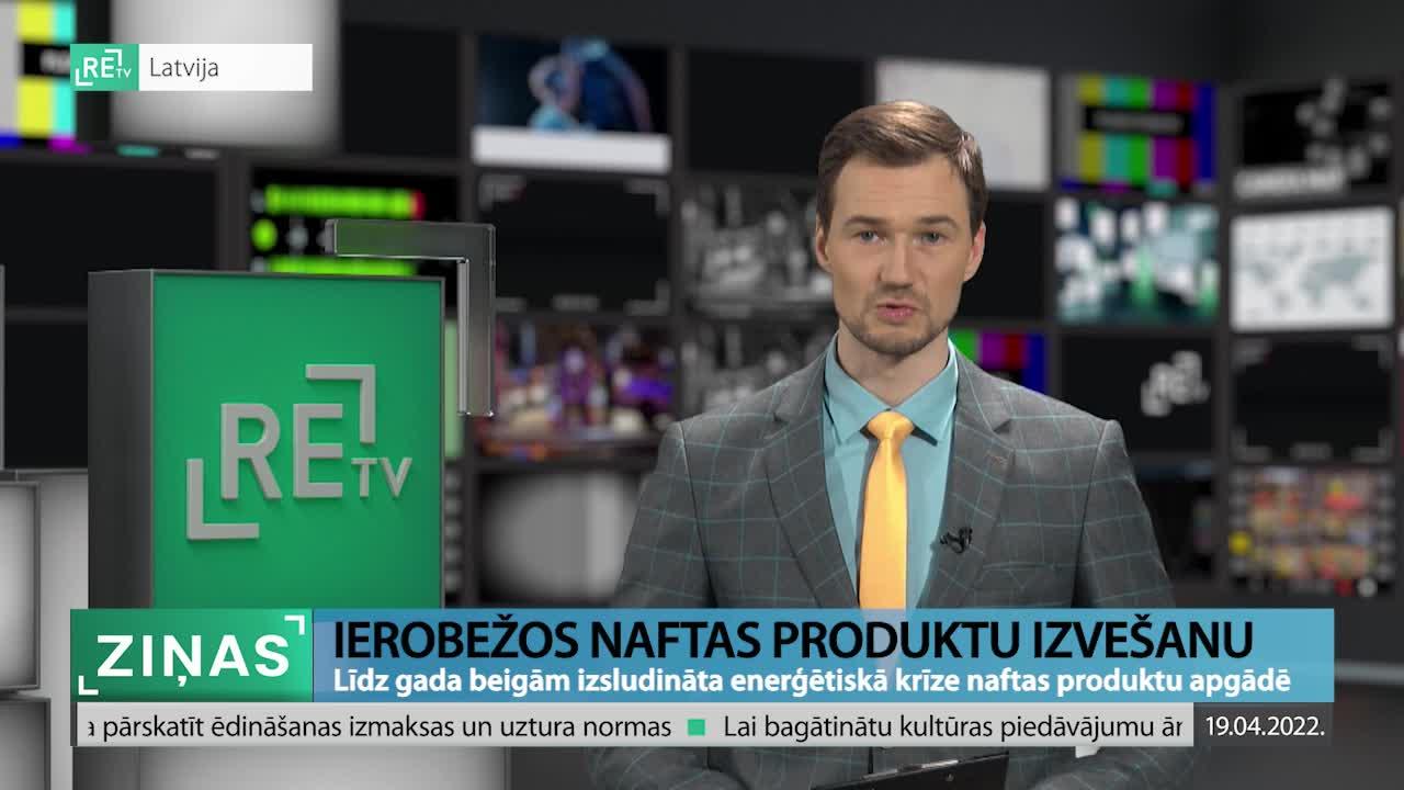 ReTV Ziņas 19.00 (19.04.2022.)