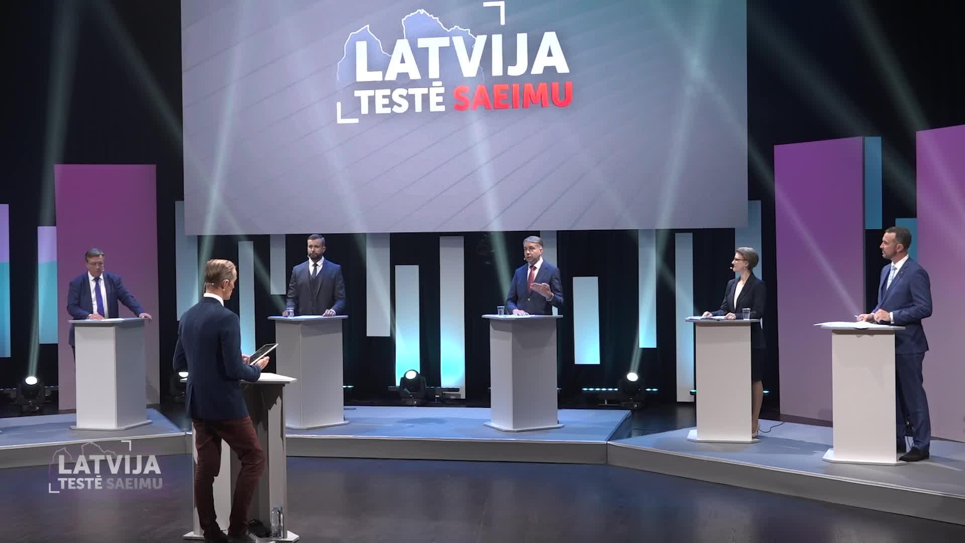 Latvija testē Saeimu