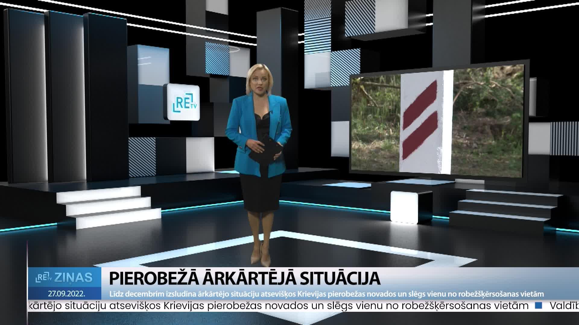 ReTV Ziņas 19.00 (27.09.2022.)