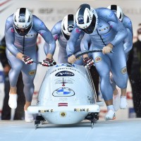 Latvijas bobsleja izlase gatavojas olimpiskajām spēlēm