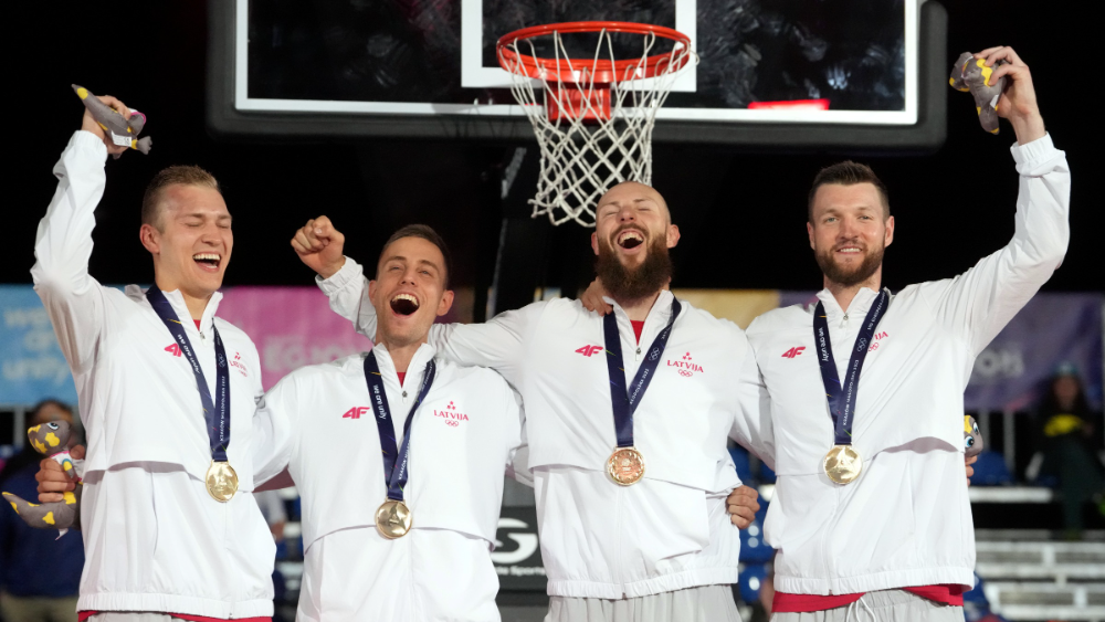 Latvijas 3x3 basketbolisti kļūst par Eiropas spēļu čempioniem