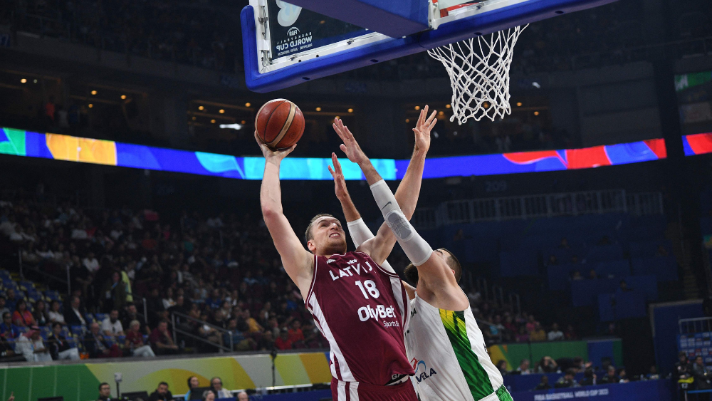 Latvijas basketbolistiem piektā vieta Pasaules kausā